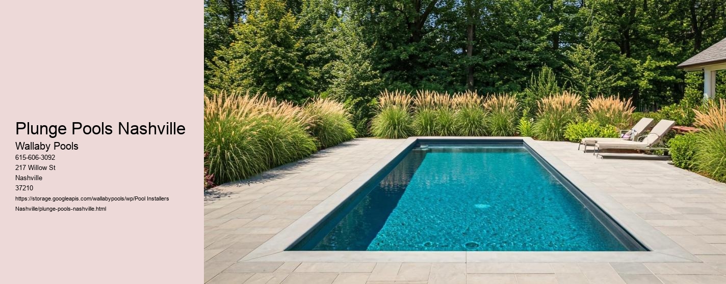 Plunge Pools Nashville